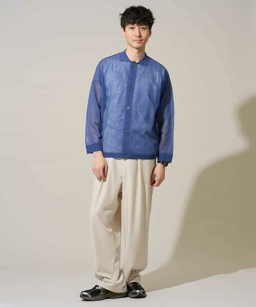 a.v.v / アー・ヴェ・ヴェ カーディガン・ボレロ | 【洗濯機で洗える】シアーニットカーディガン | 詳細4