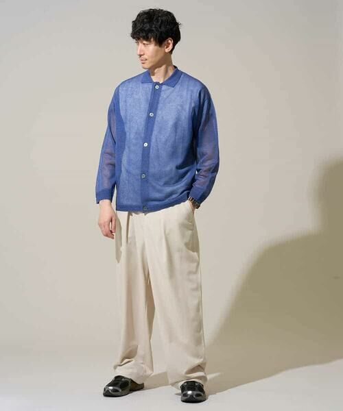 a.v.v / アー・ヴェ・ヴェ カーディガン・ボレロ | 【洗濯機で洗える】シアーニットカーディガン | 詳細5