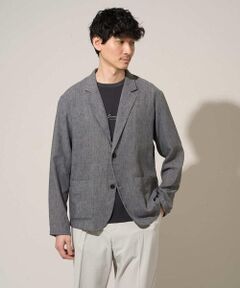 a.v.v / アー・ヴェ・ヴェ セットアップ | 【イージーケア/洗濯機で洗える/吸水速乾/接触冷感/シワになりにくい】メランジテーラードジャケット