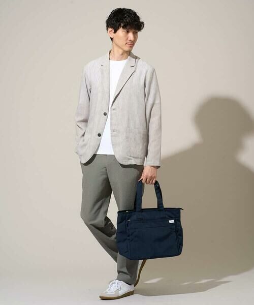 a.v.v / アー・ヴェ・ヴェ セットアップ | 【イージーケア/洗濯機で洗える/吸水速乾/接触冷感/シワになりにくい】メランジテーラードジャケット | 詳細1