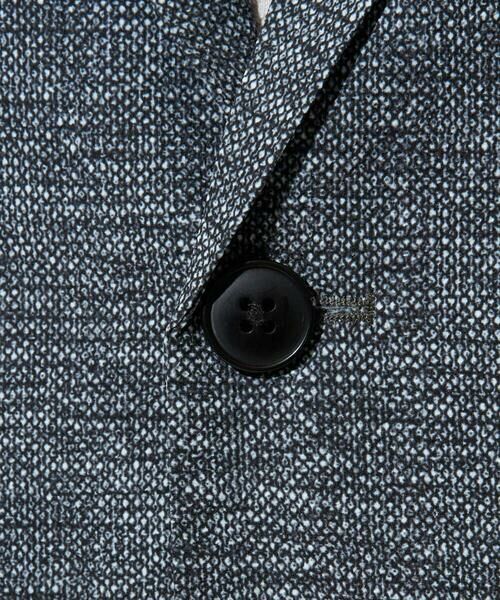 a.v.v / アー・ヴェ・ヴェ セットアップ | 【イージーケア/洗濯機で洗える/速乾/毛玉になりにくい/ストレッチ】サッカーハニカムプリントスマートジャケット | 詳細16