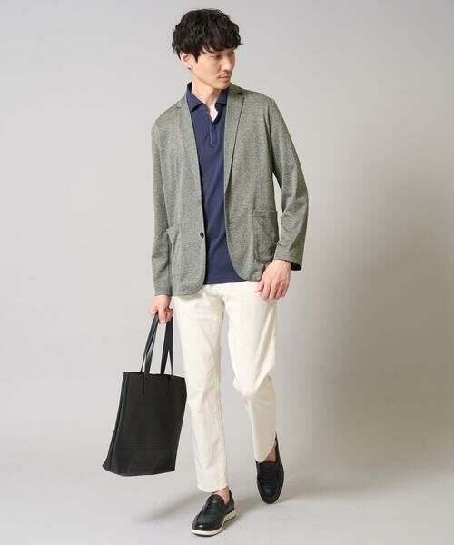 a.v.v / アー・ヴェ・ヴェ セットアップ | 【イージーケア/接触冷感】ブライト天竺シェイプジャケット【吸水速乾/UVカット】 | 詳細10