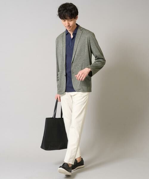 a.v.v / アー・ヴェ・ヴェ セットアップ | 【イージーケア/接触冷感】ブライト天竺シェイプジャケット【吸水速乾/UVカット】 | 詳細11