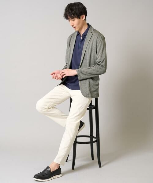 a.v.v / アー・ヴェ・ヴェ セットアップ | 【イージーケア/接触冷感】ブライト天竺シェイプジャケット【吸水速乾/UVカット】 | 詳細14