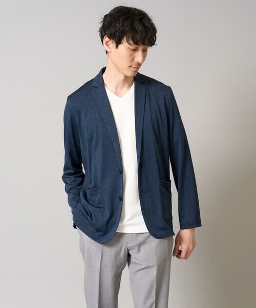 a.v.v / アー・ヴェ・ヴェ セットアップ | 【イージーケア/接触冷感】ブライト天竺シェイプジャケット【吸水速乾/UVカット】 | 詳細16