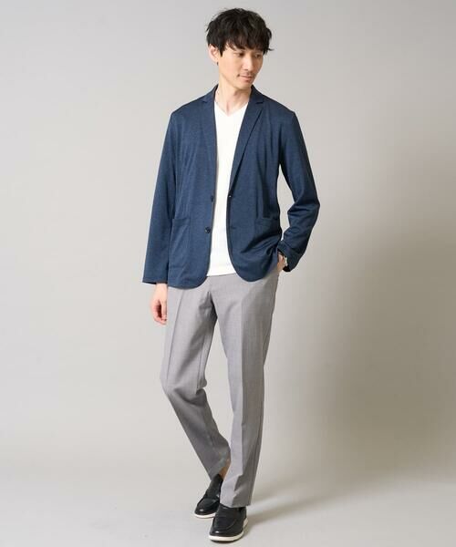 a.v.v / アー・ヴェ・ヴェ セットアップ | 【イージーケア/接触冷感】ブライト天竺シェイプジャケット【吸水速乾/UVカット】 | 詳細2