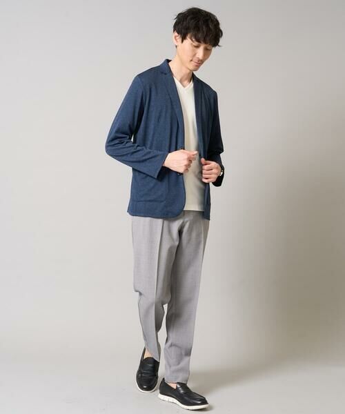 a.v.v / アー・ヴェ・ヴェ セットアップ | 【イージーケア/接触冷感】ブライト天竺シェイプジャケット【吸水速乾/UVカット】 | 詳細4