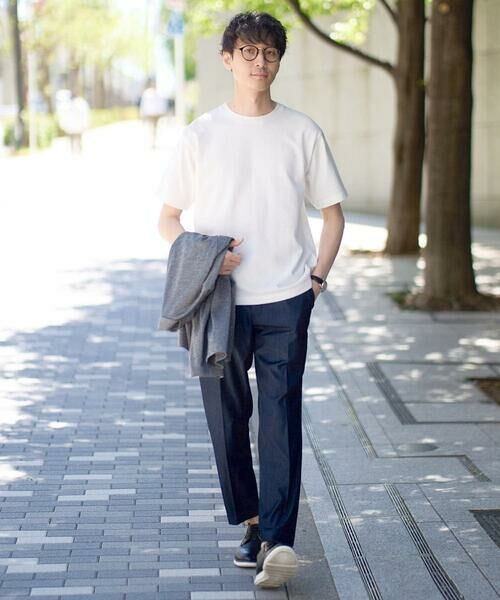 a.v.v / アー・ヴェ・ヴェ セットアップ | 【イージーケア/接触冷感】ブライト天竺シェイプジャケット【吸水速乾/UVカット】 | 詳細9