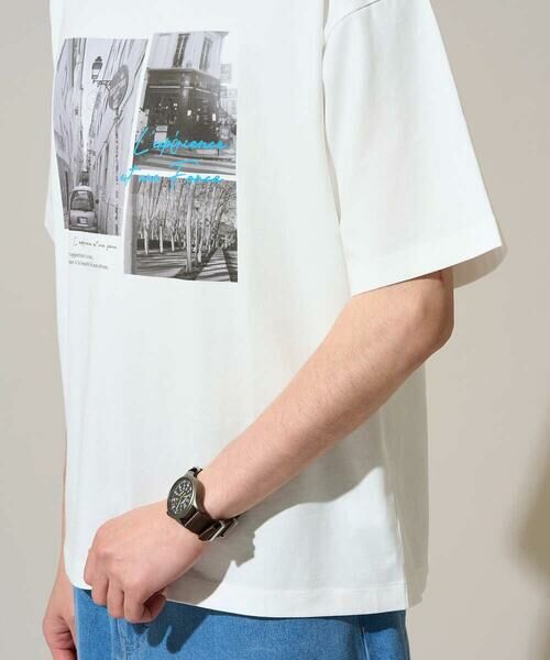 a.v.v / アー・ヴェ・ヴェ カットソー | 【接触冷感】フォトプリントワイドシルエットカットソー | 詳細14