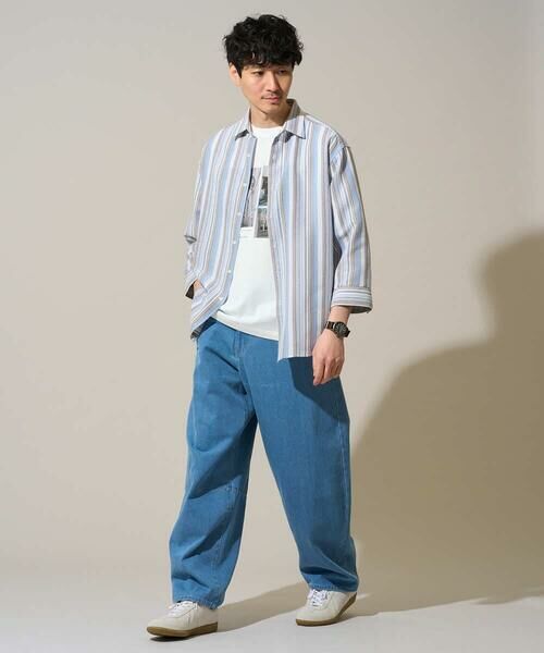 a.v.v / アー・ヴェ・ヴェ カットソー | 【接触冷感】フォトプリントワイドシルエットカットソー | 詳細2