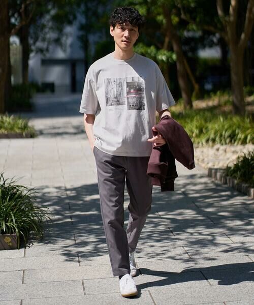 a.v.v / アー・ヴェ・ヴェ カットソー | 【接触冷感】フォトプリントワイドシルエットカットソー | 詳細4