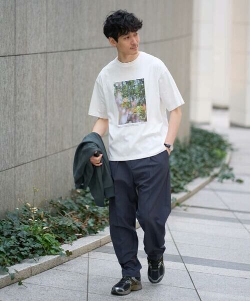 a.v.v / アー・ヴェ・ヴェ カットソー | 【コラボ/接触冷感】フォトグラファーコラボワイドシルエットカットソー | 詳細3