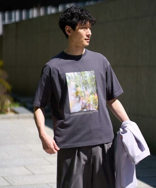 a.v.v / アー・ヴェ・ヴェ カットソー | 【コラボ/接触冷感】フォトグラファーコラボワイドシルエットカットソー | 詳細5