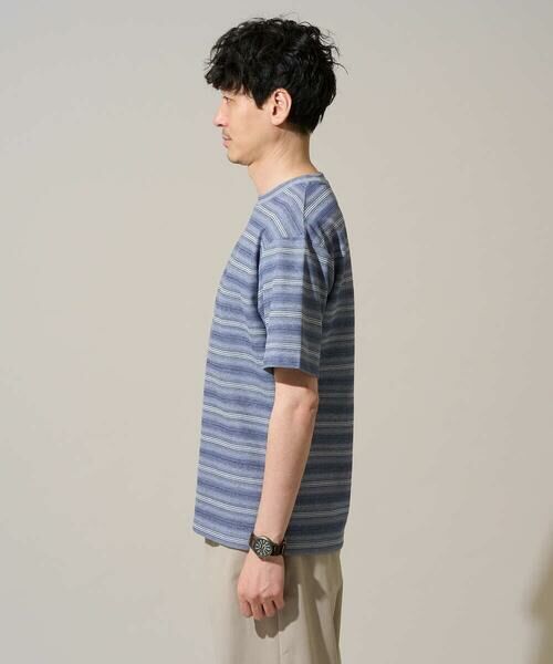 a.v.v / アー・ヴェ・ヴェ カットソー | 【イージーケア/洗濯機で洗える】ワッフルランダムボーダーカットソー | 詳細22