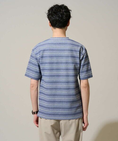 a.v.v / アー・ヴェ・ヴェ カットソー | 【イージーケア/洗濯機で洗える】ワッフルランダムボーダーカットソー | 詳細24