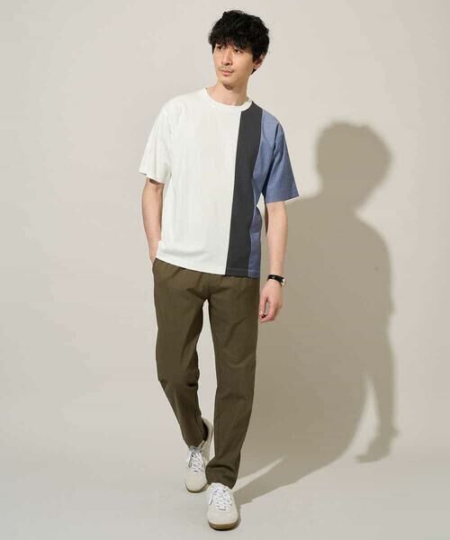 a.v.v / アー・ヴェ・ヴェ カットソー | 【洗濯機で洗える】タテキリカエカットソー | 詳細1