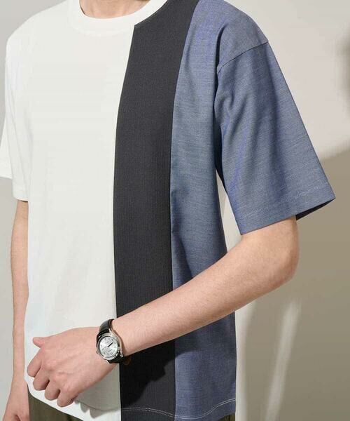 a.v.v / アー・ヴェ・ヴェ カットソー | 【洗濯機で洗える】タテキリカエカットソー | 詳細11