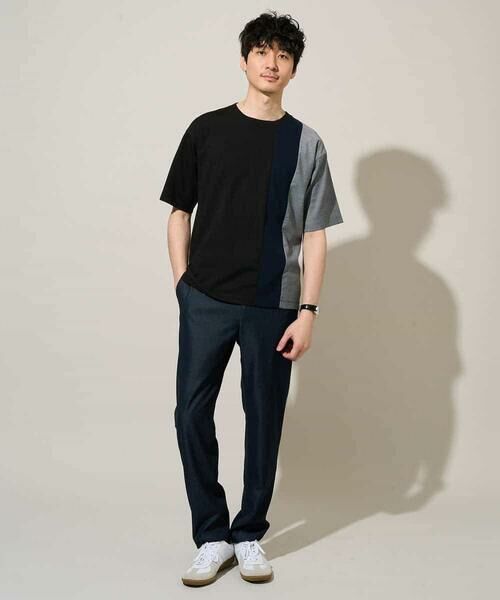 a.v.v / アー・ヴェ・ヴェ カットソー | 【洗濯機で洗える】タテキリカエカットソー | 詳細3