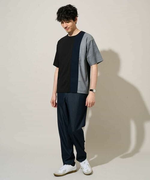 a.v.v / アー・ヴェ・ヴェ カットソー | 【洗濯機で洗える】タテキリカエカットソー | 詳細4