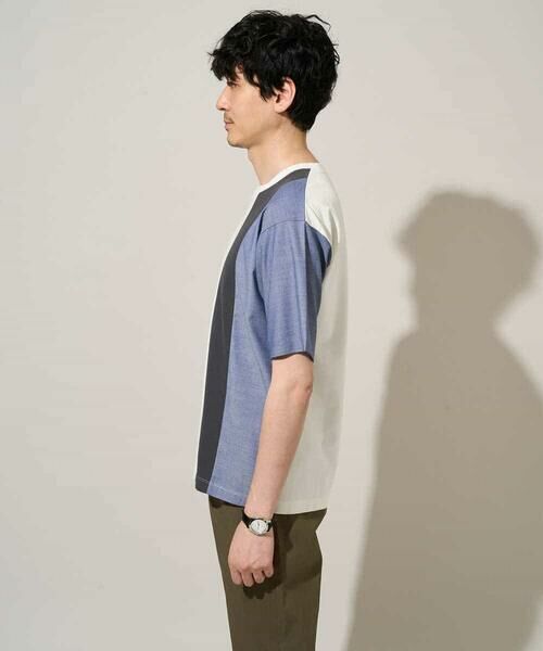 a.v.v / アー・ヴェ・ヴェ カットソー | 【洗濯機で洗える】タテキリカエカットソー | 詳細8