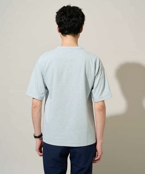 a.v.v / アー・ヴェ・ヴェ カットソー | 【イージーケア/洗濯機で洗える/接触冷感】ヘリンボーンストレッチダブルフェイスカットソー | 詳細22