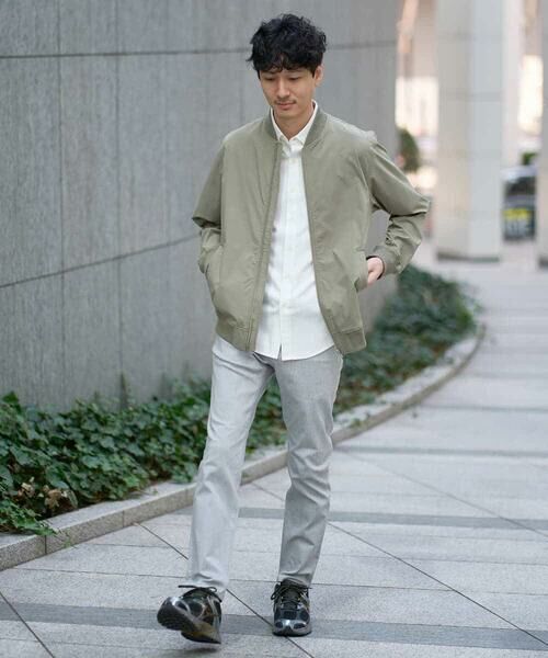 a.v.v / アー・ヴェ・ヴェ チノ・ワークパンツ | 【イージーケア/洗濯機で洗える/接触冷感/ストレッチ/シワになりにくい/毛玉になりにくい】ヘリンボーンストレッチ5ポケットパンツ | 詳細13