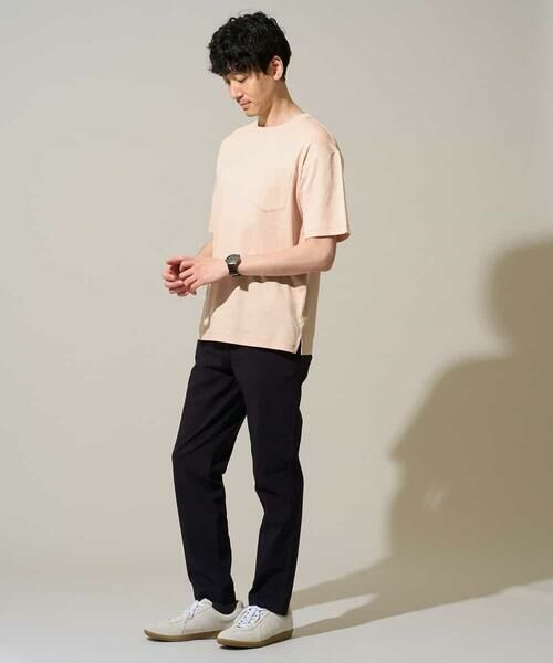 a.v.v / アー・ヴェ・ヴェ チノ・ワークパンツ | 【イージーケア/洗濯機で洗える/接触冷感/ストレッチ/シワになりにくい/毛玉になりにくい】ヘリンボーンストレッチ5ポケットパンツ | 詳細16