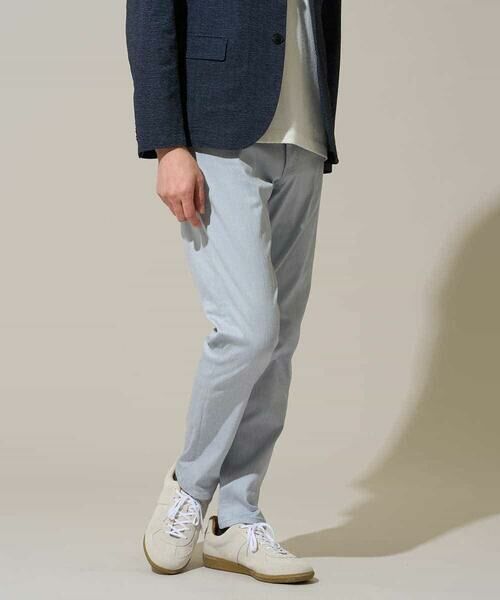 a.v.v / アー・ヴェ・ヴェ チノ・ワークパンツ | 【イージーケア/洗濯機で洗える/接触冷感/ストレッチ/シワになりにくい/毛玉になりにくい】ヘリンボーンストレッチ5ポケットパンツ | 詳細18