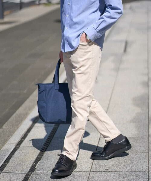 a.v.v / アー・ヴェ・ヴェ チノ・ワークパンツ | 【イージーケア/洗濯機で洗える/接触冷感/ストレッチ/シワになりにくい/毛玉になりにくい】ヘリンボーンストレッチ5ポケットパンツ | 詳細19