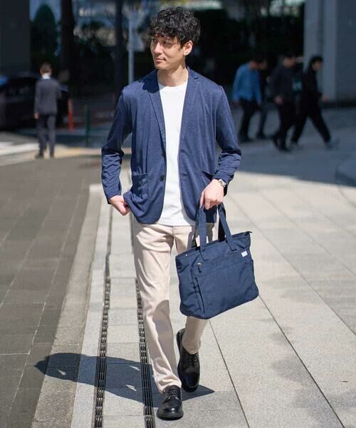 a.v.v / アー・ヴェ・ヴェ チノ・ワークパンツ | 【イージーケア/洗濯機で洗える/接触冷感/ストレッチ/シワになりにくい/毛玉になりにくい】ヘリンボーンストレッチ5ポケットパンツ | 詳細7