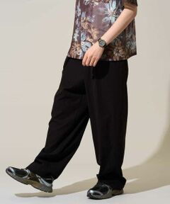 a.v.v / アー・ヴェ・ヴェ その他パンツ | 【イージーケア/洗濯機で洗える/シワになりにくい/接触冷感/ストレッチ】オックスストレッチオーバーパンツ