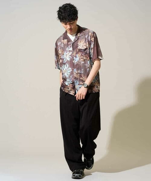 a.v.v / アー・ヴェ・ヴェ その他パンツ | 【イージーケア/洗濯機で洗える/シワになりにくい/接触冷感/ストレッチ】オックスストレッチオーバーパンツ | 詳細11