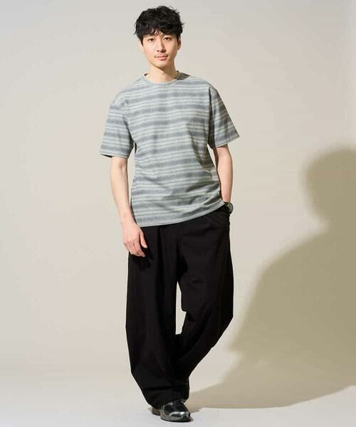 a.v.v / アー・ヴェ・ヴェ その他パンツ | 【イージーケア/洗濯機で洗える/シワになりにくい/接触冷感/ストレッチ】オックスストレッチオーバーパンツ | 詳細12