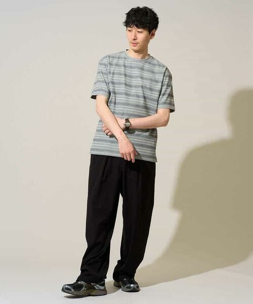 a.v.v / アー・ヴェ・ヴェ その他パンツ | 【イージーケア/洗濯機で洗える/シワになりにくい/接触冷感/ストレッチ】オックスストレッチオーバーパンツ | 詳細13