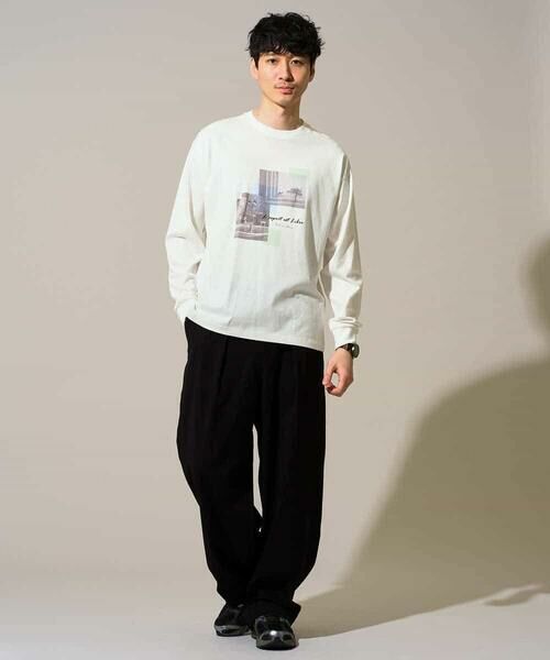 a.v.v / アー・ヴェ・ヴェ その他パンツ | 【イージーケア/洗濯機で洗える/シワになりにくい/接触冷感/ストレッチ】オックスストレッチオーバーパンツ | 詳細14