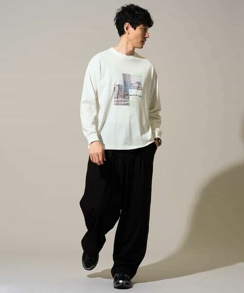 a.v.v / アー・ヴェ・ヴェ その他パンツ | 【イージーケア/洗濯機で洗える/シワになりにくい/接触冷感/ストレッチ】オックスストレッチオーバーパンツ | 詳細15