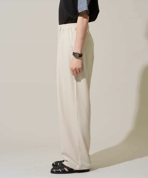 a.v.v / アー・ヴェ・ヴェ その他パンツ | 【イージーケア/洗濯機で洗える/シワになりにくい/接触冷感/ストレッチ】オックスストレッチオーバーパンツ | 詳細23
