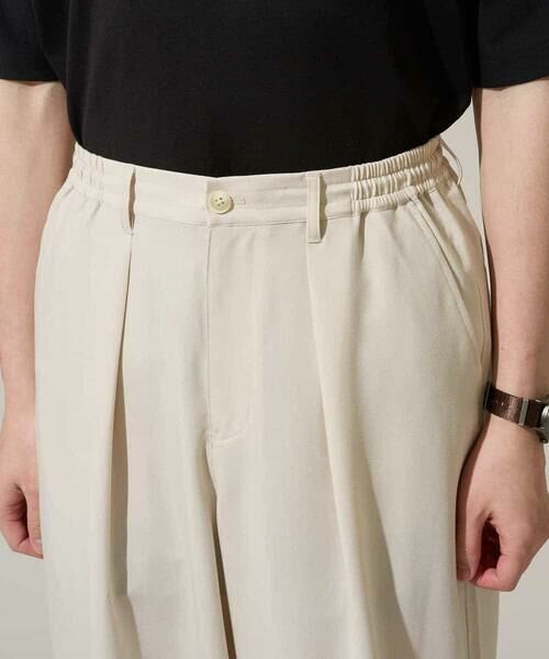 a.v.v / アー・ヴェ・ヴェ その他パンツ | 【イージーケア/洗濯機で洗える/シワになりにくい/接触冷感/ストレッチ】オックスストレッチオーバーパンツ | 詳細25