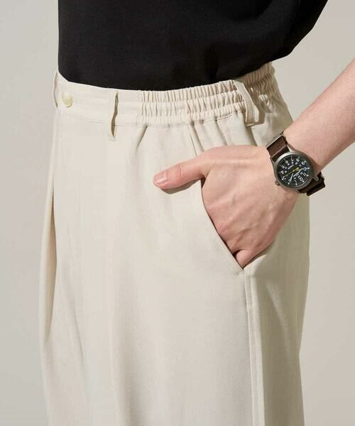 a.v.v / アー・ヴェ・ヴェ その他パンツ | 【イージーケア/洗濯機で洗える/シワになりにくい/接触冷感/ストレッチ】オックスストレッチオーバーパンツ | 詳細26