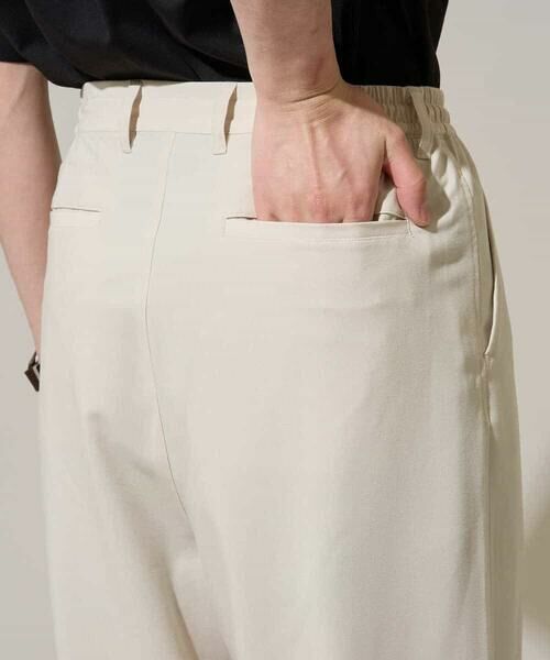 a.v.v / アー・ヴェ・ヴェ その他パンツ | 【イージーケア/洗濯機で洗える/シワになりにくい/接触冷感/ストレッチ】オックスストレッチオーバーパンツ | 詳細27