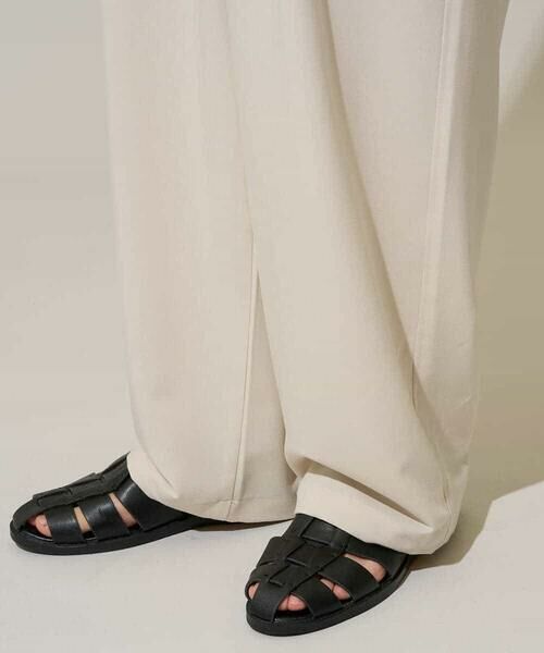 a.v.v / アー・ヴェ・ヴェ その他パンツ | 【イージーケア/洗濯機で洗える/シワになりにくい/接触冷感/ストレッチ】オックスストレッチオーバーパンツ | 詳細28