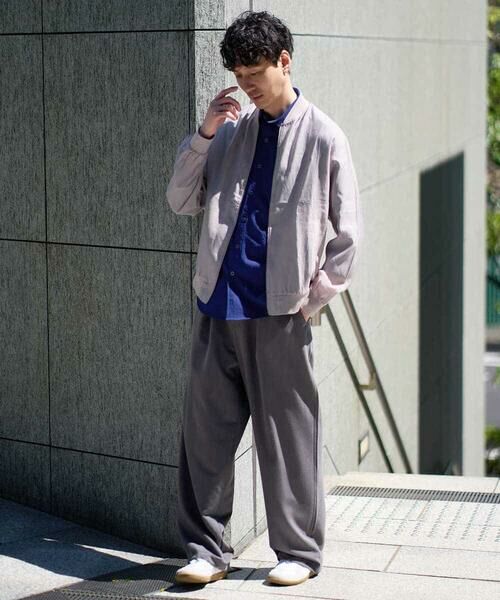 a.v.v / アー・ヴェ・ヴェ その他パンツ | 【イージーケア/洗濯機で洗える/シワになりにくい/接触冷感/ストレッチ】オックスストレッチオーバーパンツ | 詳細4