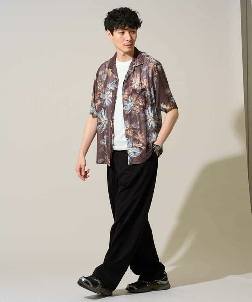 a.v.v / アー・ヴェ・ヴェ その他パンツ | 【イージーケア/洗濯機で洗える/シワになりにくい/接触冷感/ストレッチ】オックスストレッチオーバーパンツ | 詳細9