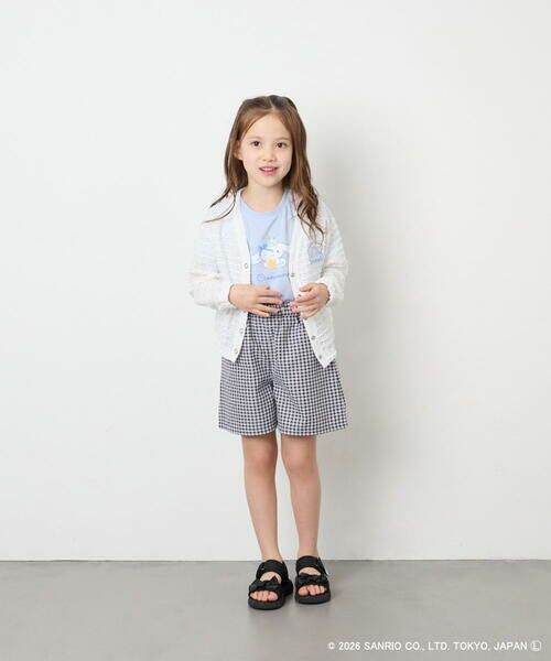 a.v.v / アー・ヴェ・ヴェ カーディガン・ボレロ | [110-140]【数量限定】[シナモロール＆クロミ]レーシーボーダーカーディガン | 詳細8