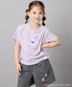 a.v.v / アー・ヴェ・ヴェ カットソー | [110-140]【数量限定】[シナモロール＆クロミ]スパンコールTシャツ