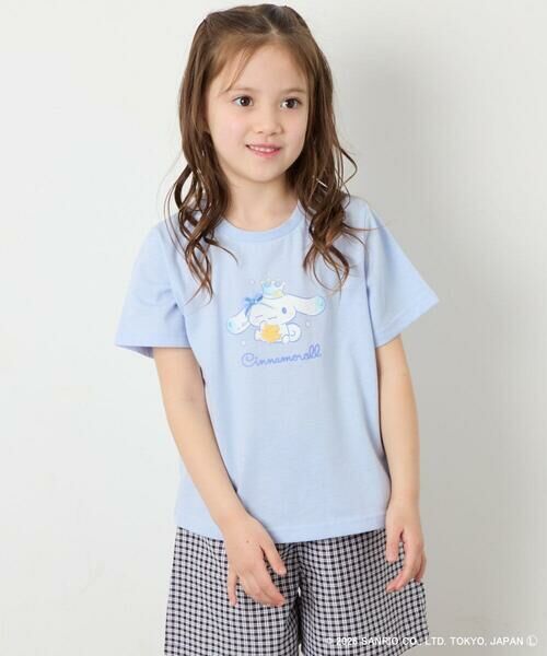 a.v.v / アー・ヴェ・ヴェ カットソー | [110-140]【数量限定】[シナモロール＆クロミ]スパンコールTシャツ | 詳細1