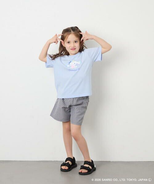 a.v.v / アー・ヴェ・ヴェ カットソー | [110-140]【数量限定】[シナモロール＆クロミ]スパンコールTシャツ | 詳細10