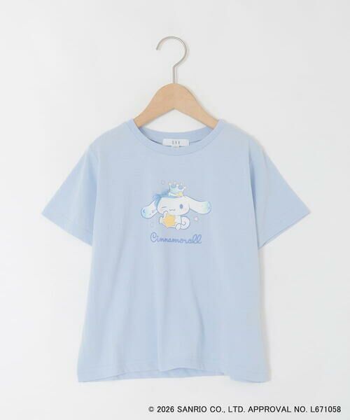 a.v.v / アー・ヴェ・ヴェ カットソー | [110-140]【数量限定】[シナモロール＆クロミ]スパンコールTシャツ | 詳細14