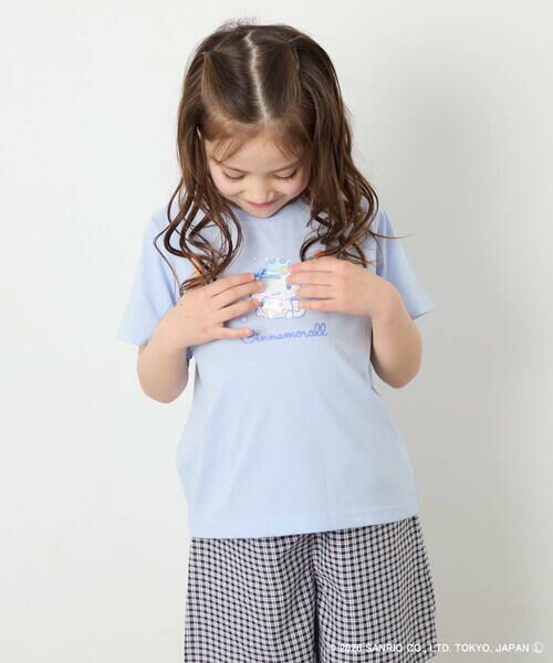 a.v.v / アー・ヴェ・ヴェ カットソー | [110-140]【数量限定】[シナモロール＆クロミ]スパンコールTシャツ | 詳細2