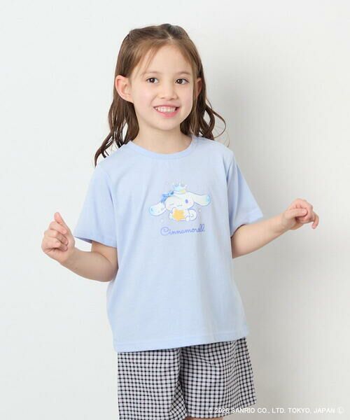 a.v.v / アー・ヴェ・ヴェ カットソー | [110-140]【数量限定】[シナモロール＆クロミ]スパンコールTシャツ | 詳細3